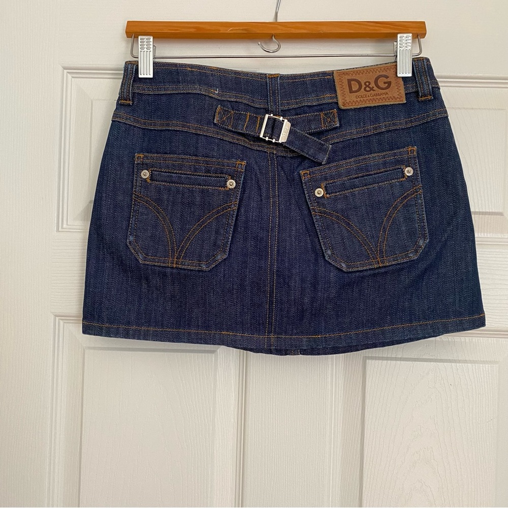 Dolce Gabanna Mini Denim Skirt US 4